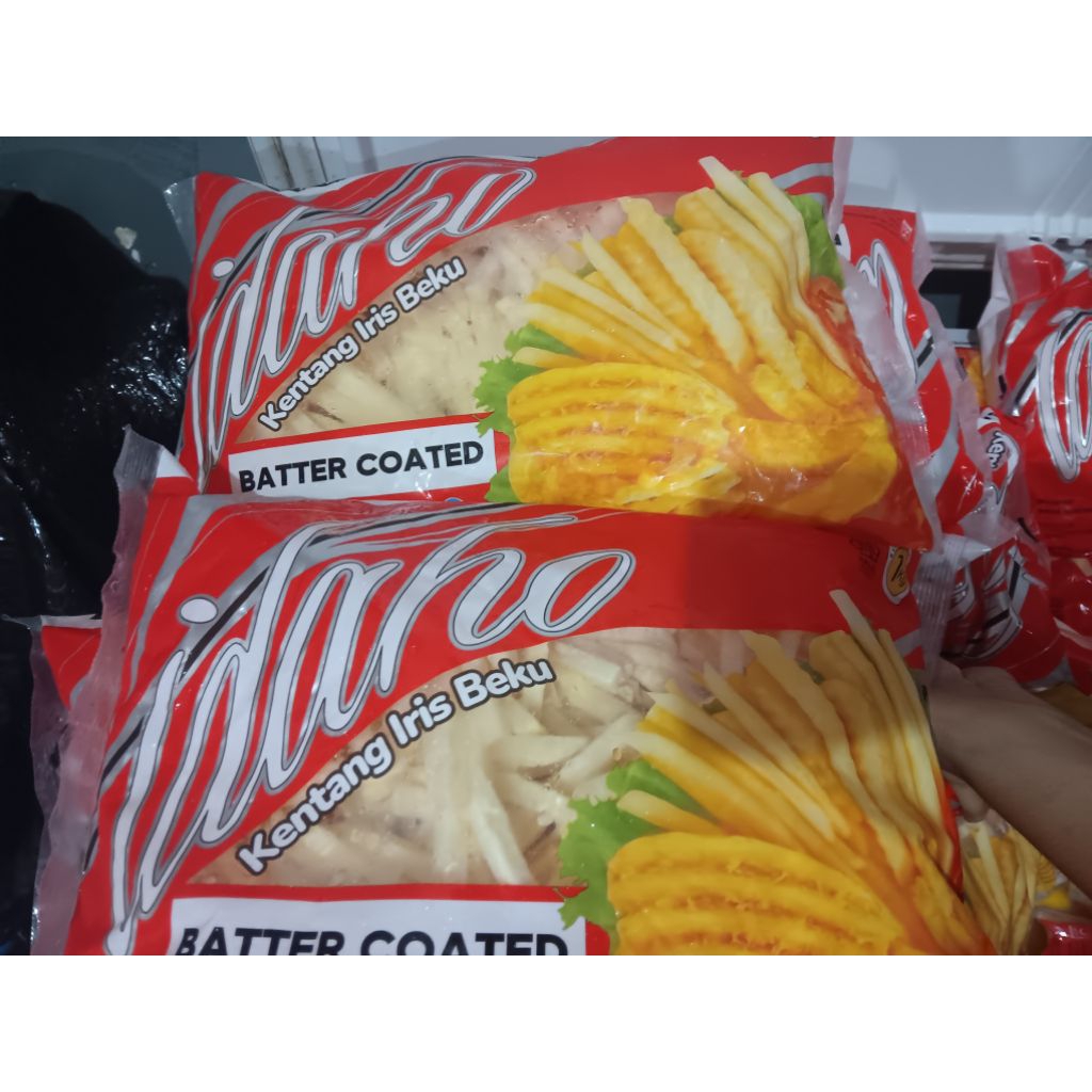 Kentang Idaho,batter coated 1kg