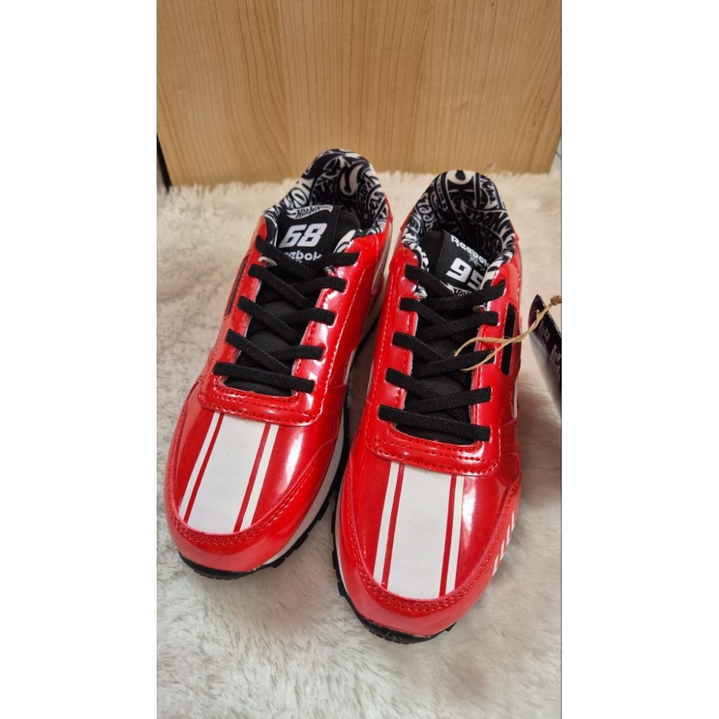 Reebok Classic Leather Step N Flash Running - Sepatu Anak Laki-Laki Original | Boys Kids Shoes Cadem