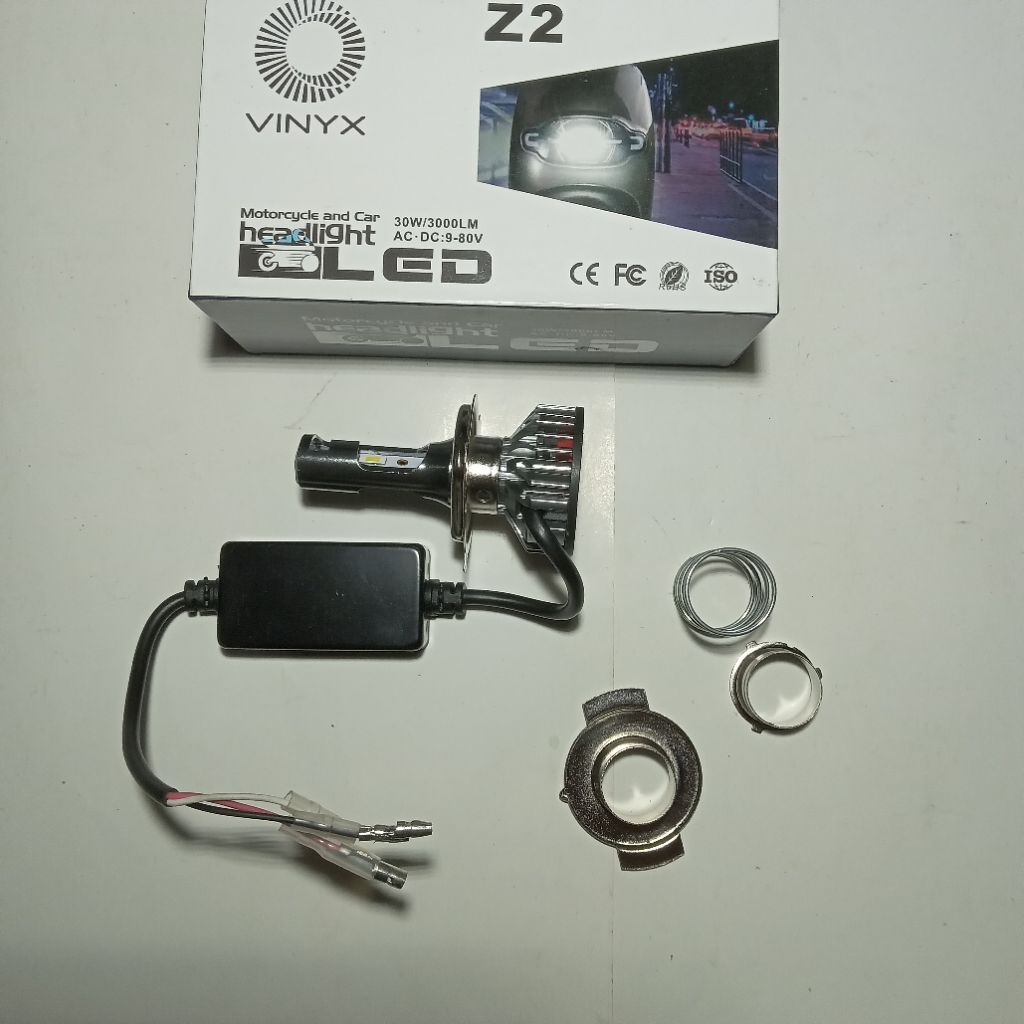 Lampu LED putih 2 sisi VINYX