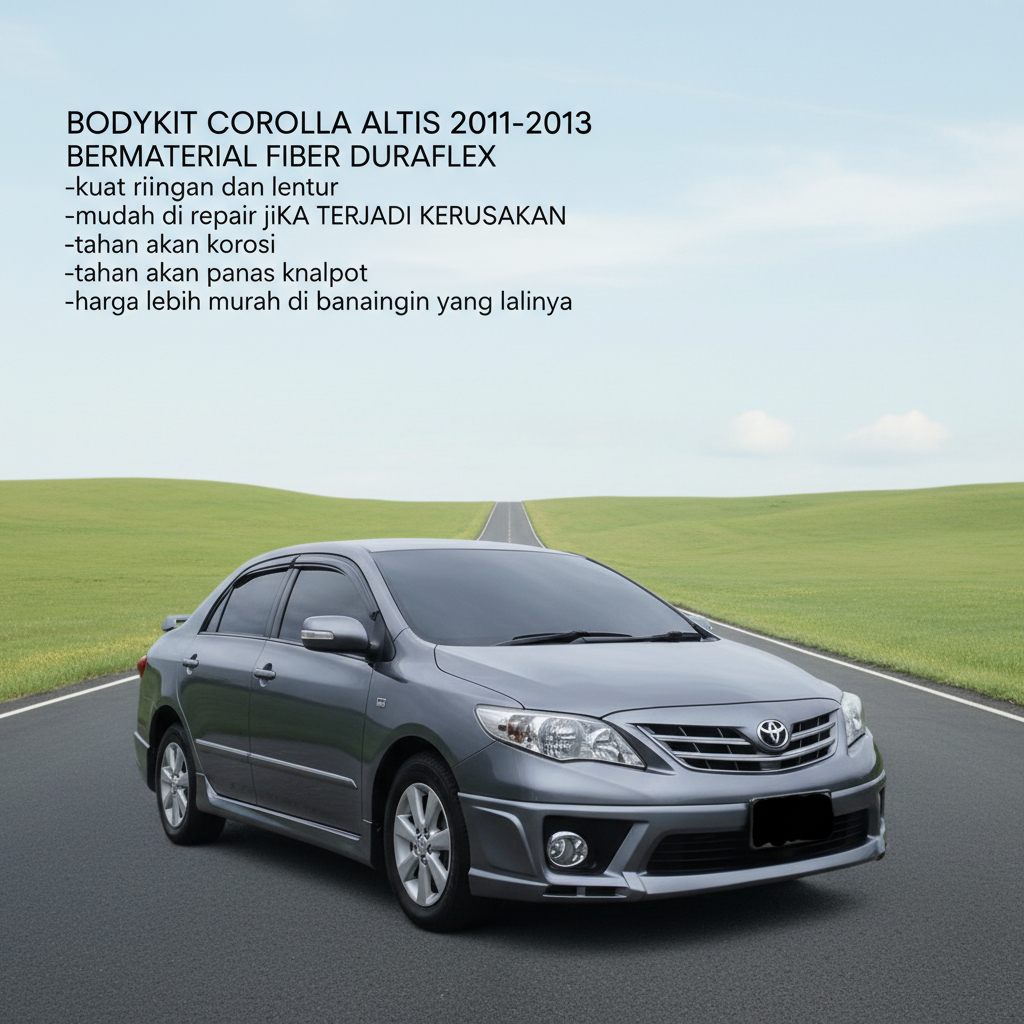 bodykit toyota altis 2010 2011 2012 BODY KIT COROLLA ALTIS BODIKIT ALTIS