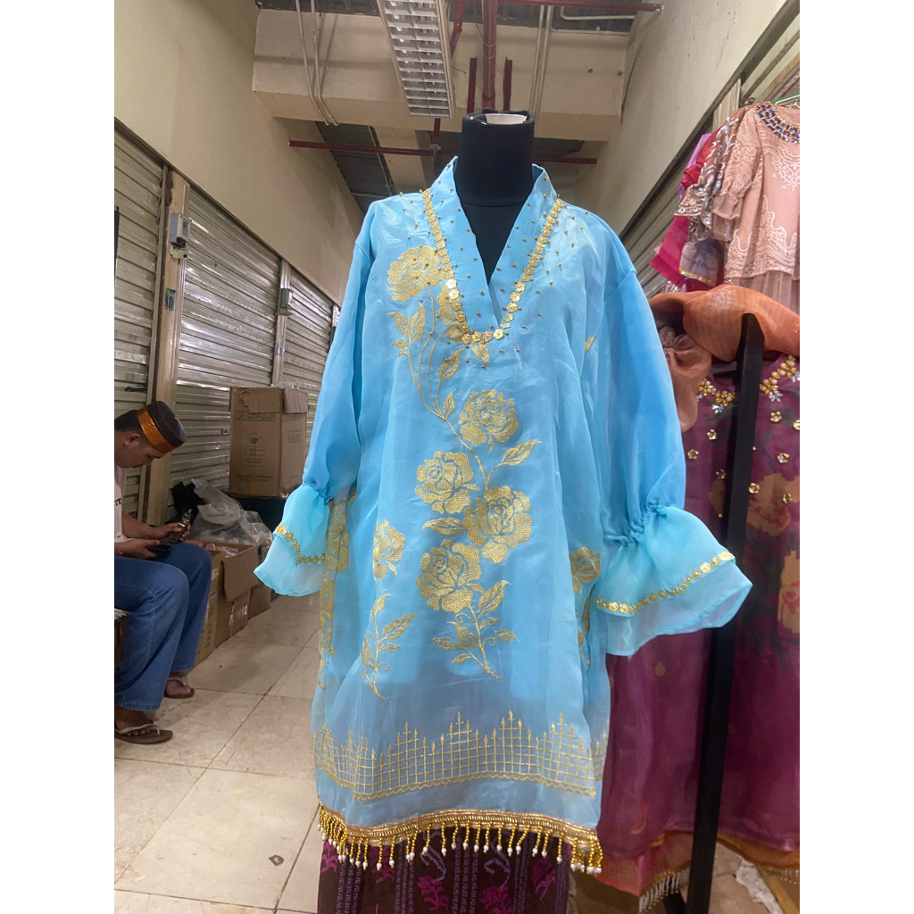 BAJU BODO BORDIR LAGOSI MAWAR