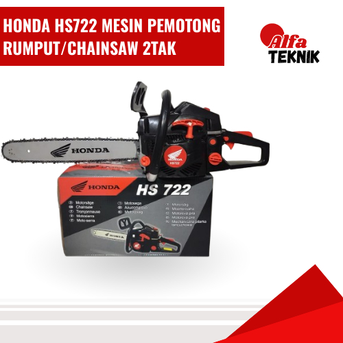 HONDA HS722 MESIN PEMOTONG RUMPUT/CHAINSAW 2TAK ORIGINAL