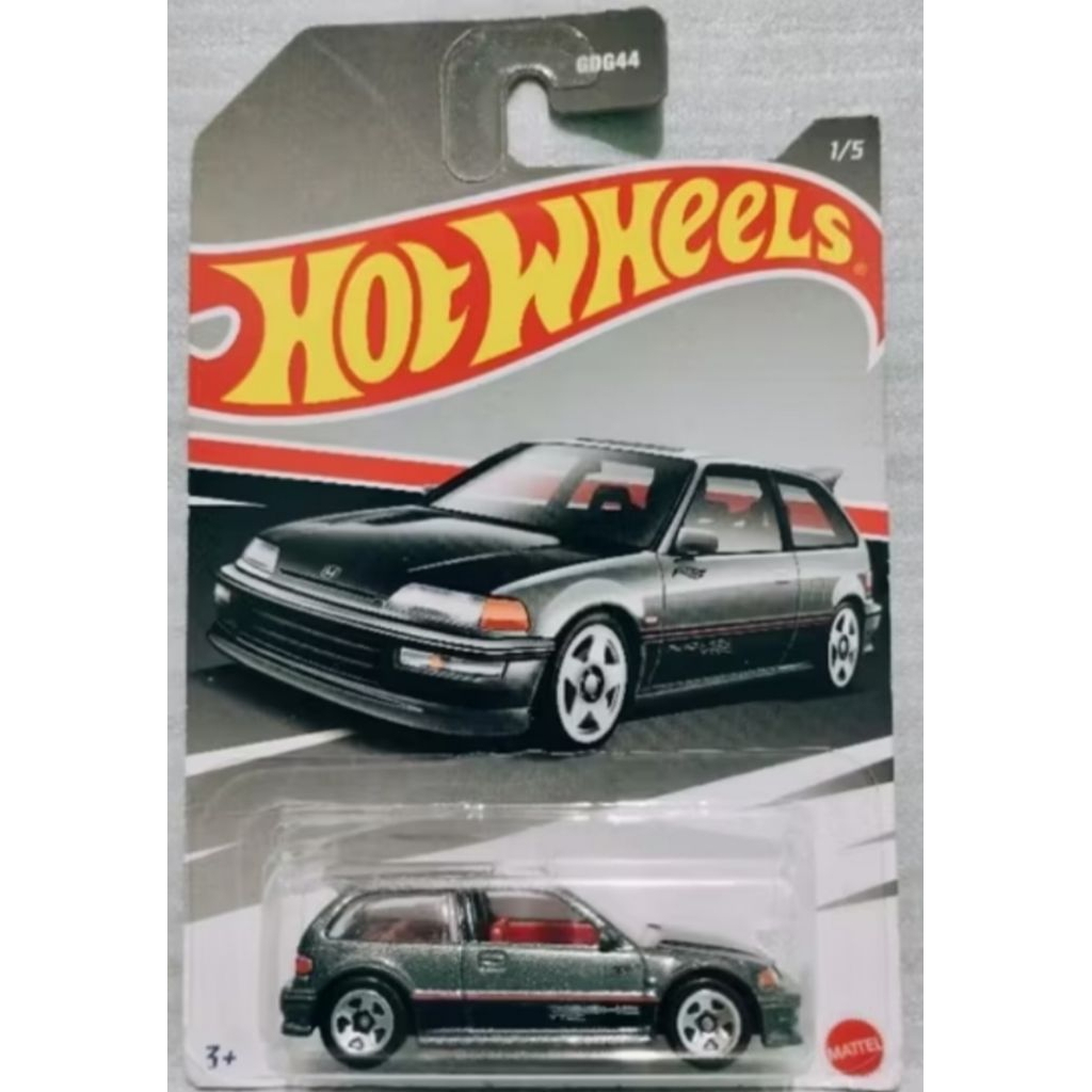 Hotwheels civic ef abu abu anggap losse