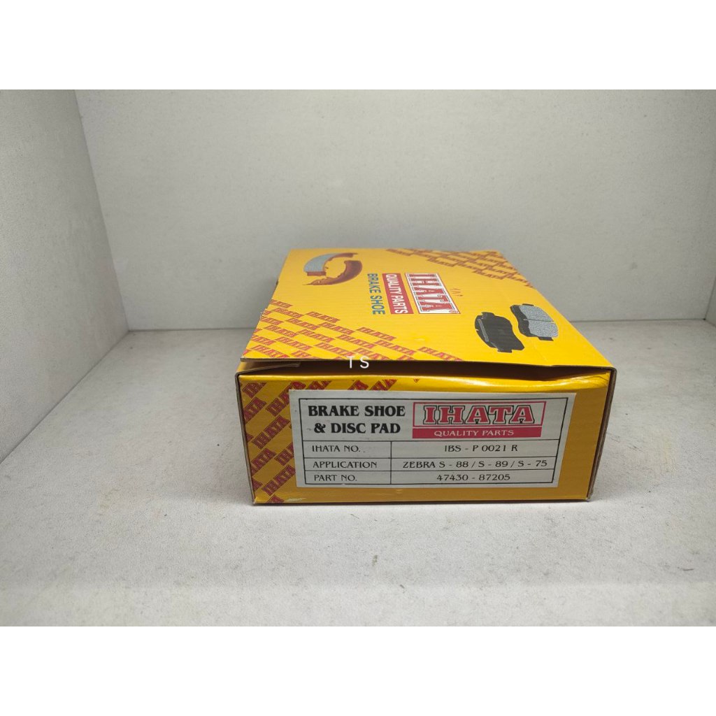 Sepatu rem belakang Brake Shoe S75 88 89 91 92