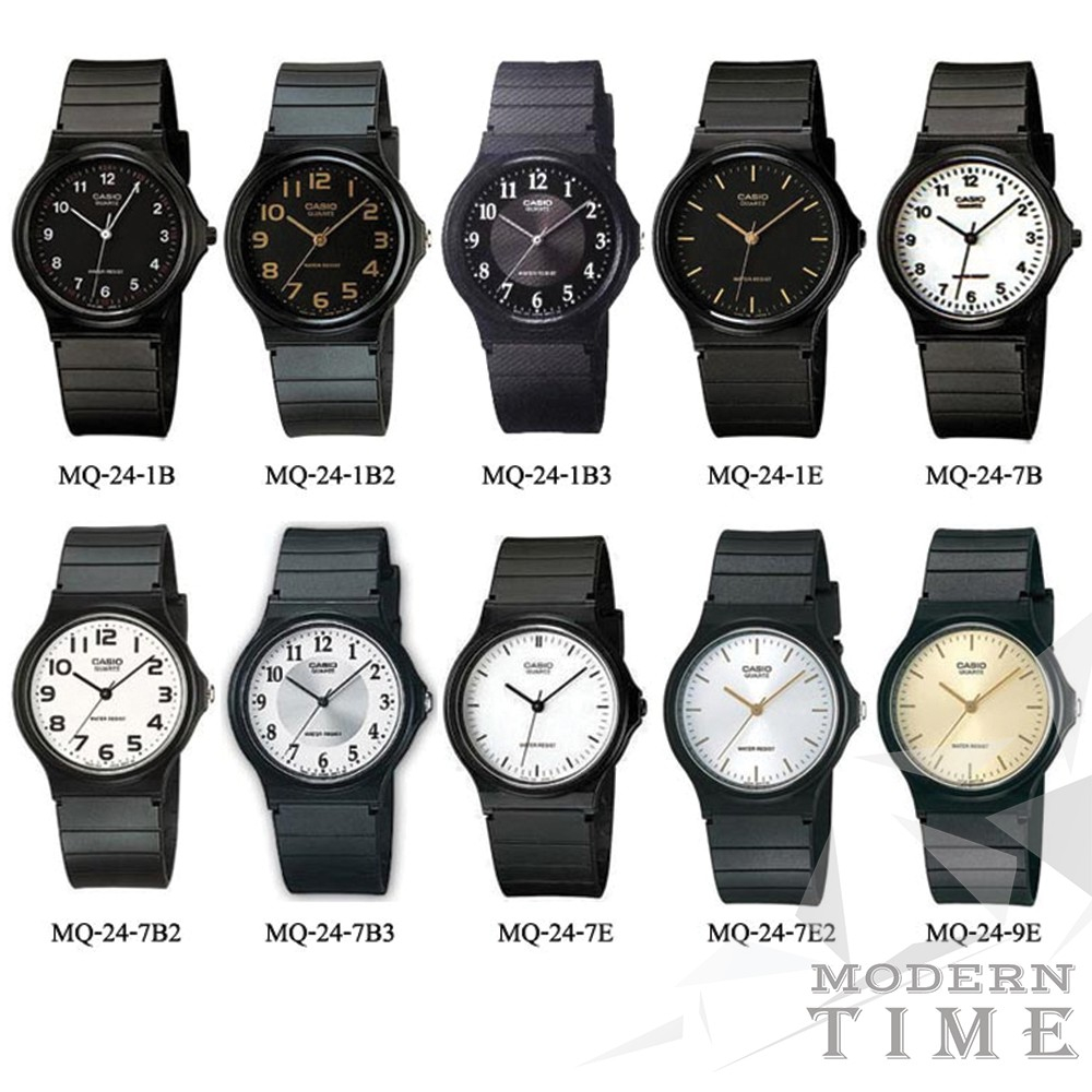 Casio classic 24 - jam tangan karet - unisex