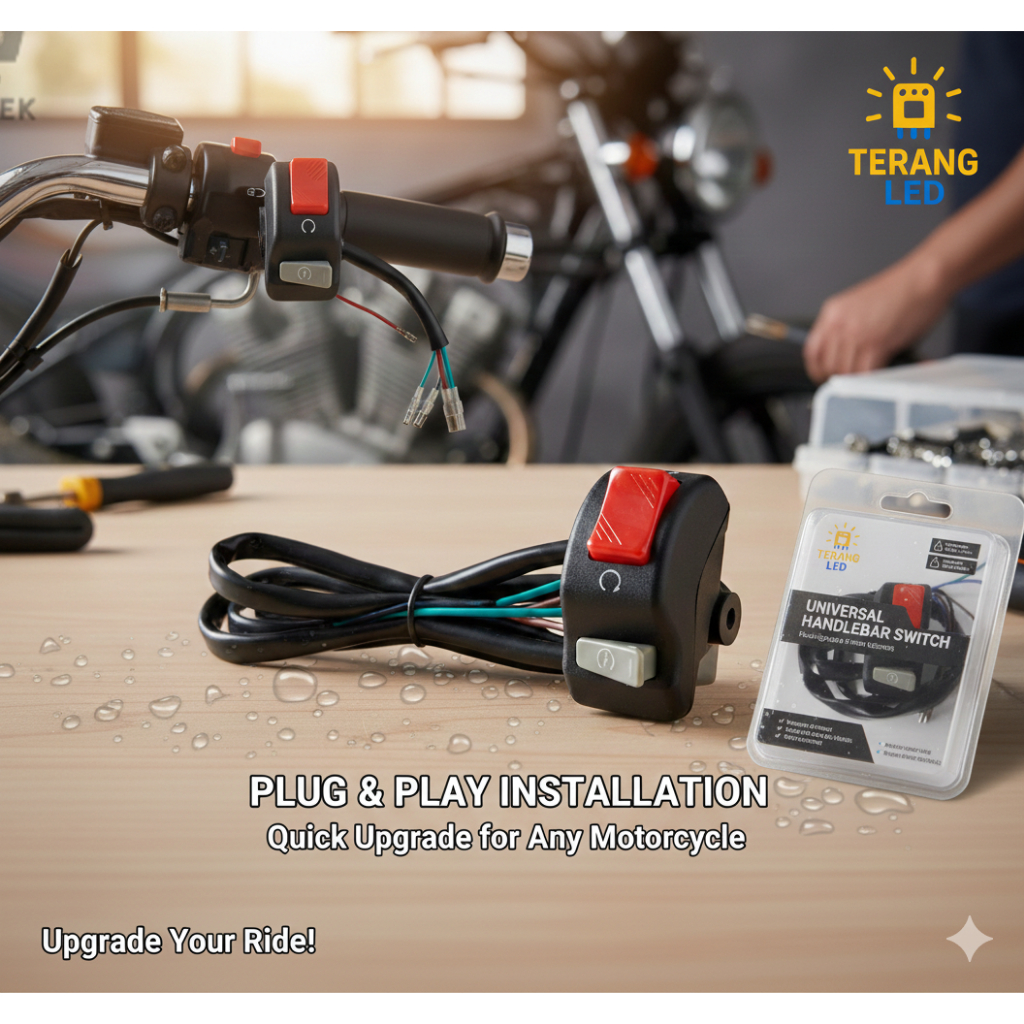 Holder Saklar Kanan Starter On Off Model KTC Universal Saklar OSS / Saklar Starter