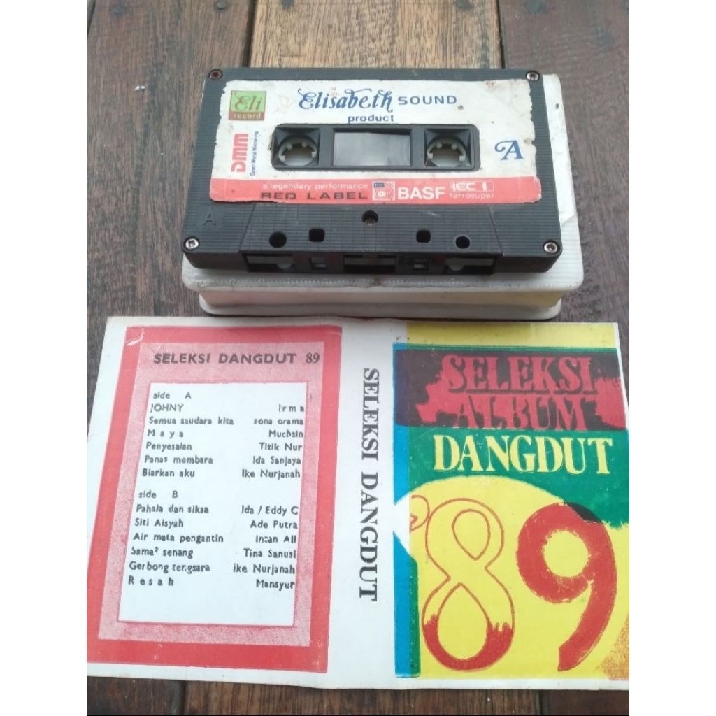 kaset pita seleksi album dangdut '89