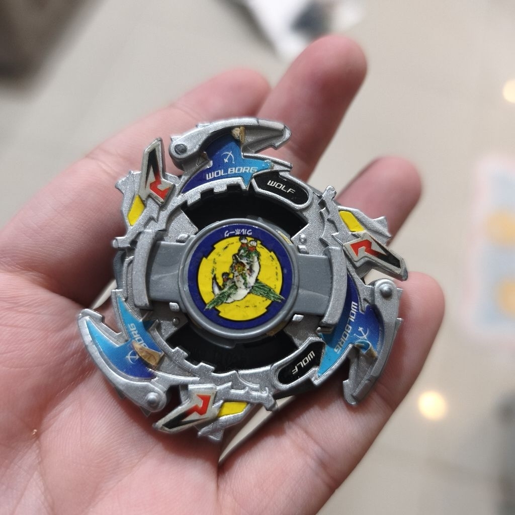 TAKARA TOMY ORIGINAL | Beyblade X Bakuten Vintage First Gen Wolf Wolborg | No tamiya crushgear Burst