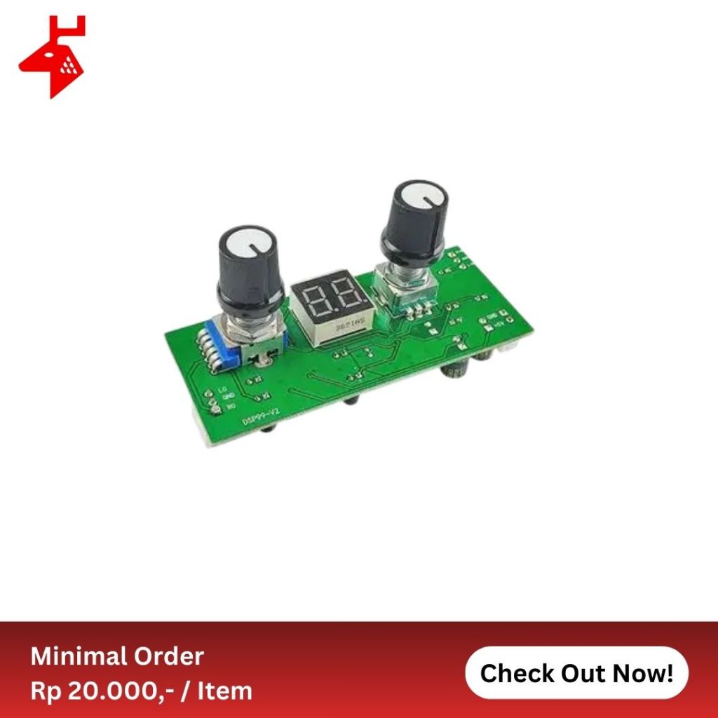 Kit Modul DSP 99 VERSI 2 Digital Effect Reverb & Vocal Nyess – 99 Program DSP Original by Reetech.id