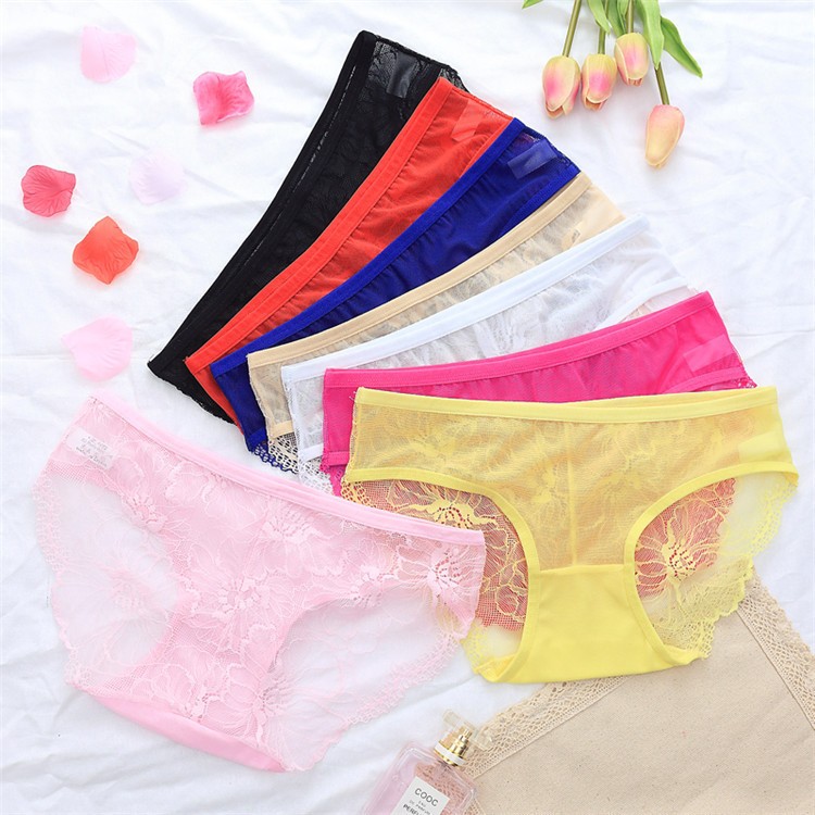 Lingerie Women Panties Brief Celana Dalam Wanita Seamless Transparan L174