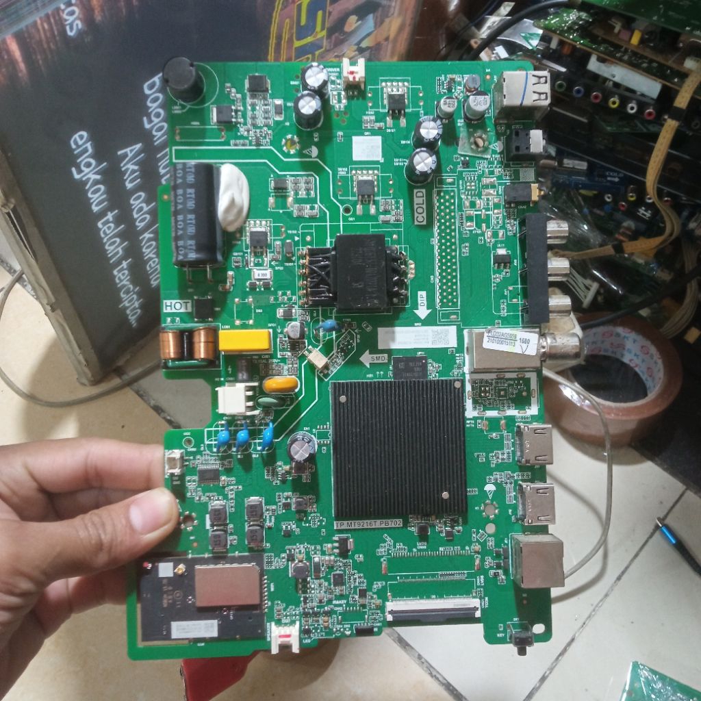 MB TV POLYTRON PLD32AG5959 / MAINBOARD TV POLYTRON PLD32AG5959 / MESIN TV POLYTRON PLD 32AG5959