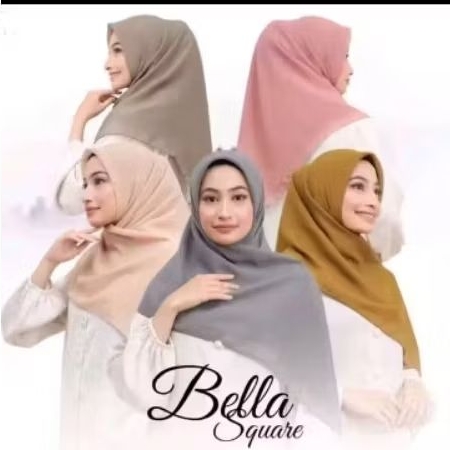 Hijab Wanita Bellasquare Premium Bye-Pesona Hijabku