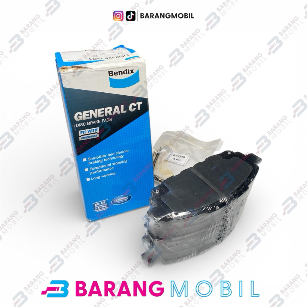 Kampas rem depan bendix DB2396 GCT innova reborn venturer