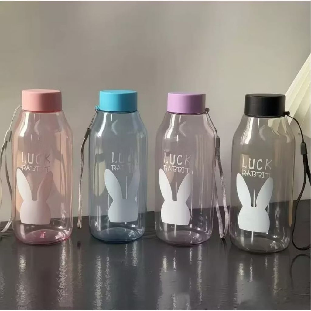 Botol Minum Plastik Rabbit Lucu Botol Anak Unik Terbaru 500ml Bottle