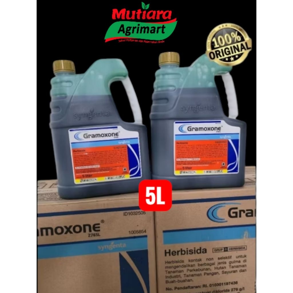 GRAMOXONE 5L HERBISIDA KONTAK PURNA DIKLORIDA 276SL