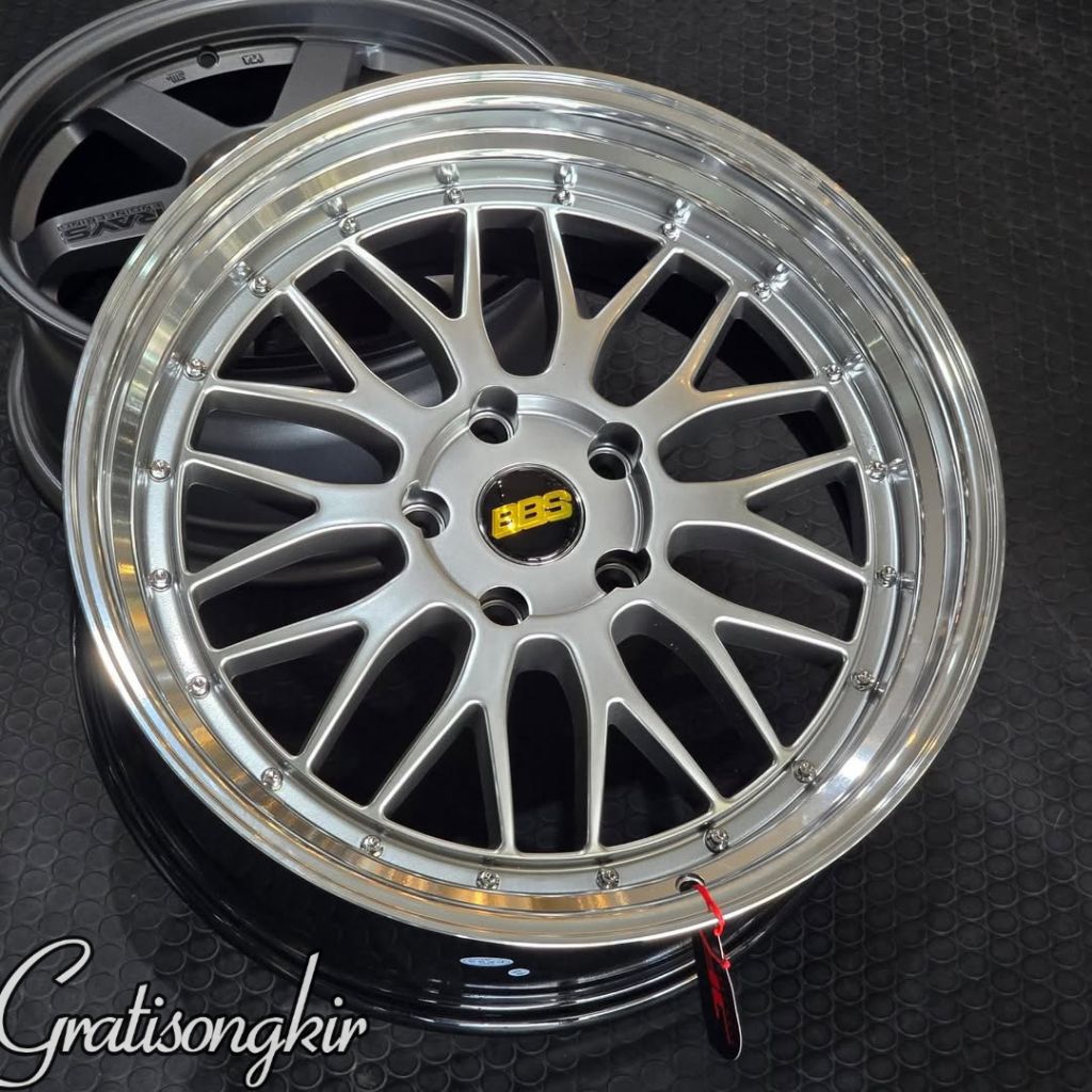 velg ring 19 bbs lm flow forming pcd 5x120 lebar 8,5 - 9,5 velg racing bmw r19 velg bmw e46 velg mob