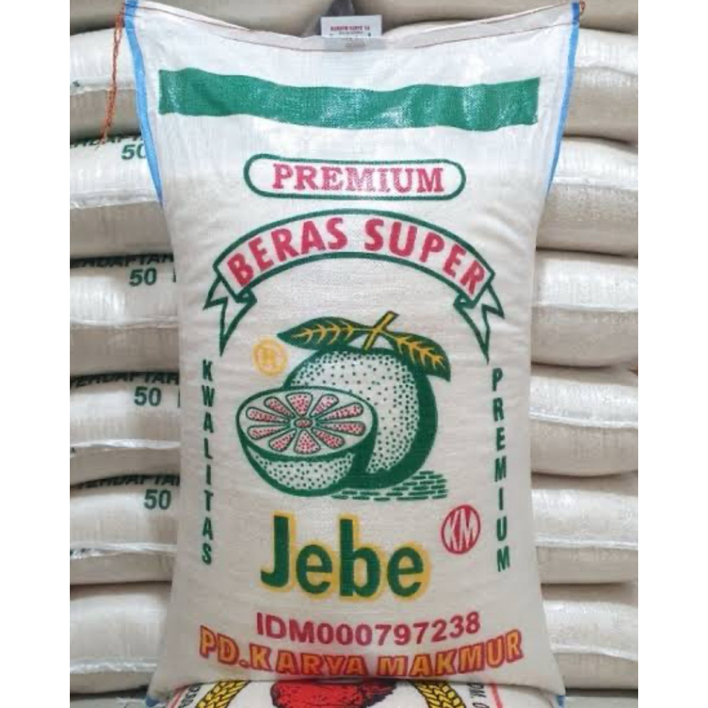 Beras Jebe 50 Kg Full. Khusus Instan pulen enak