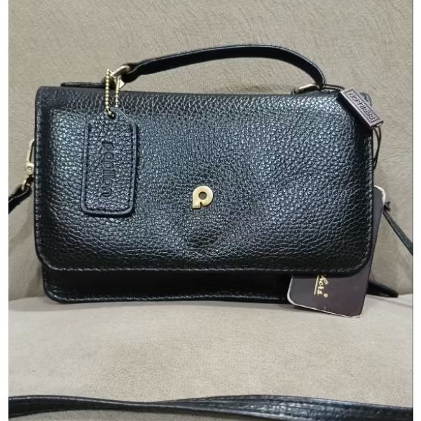 TAS SELEMPANG PAPILLON SEKEN HITAM MULUS BANGET