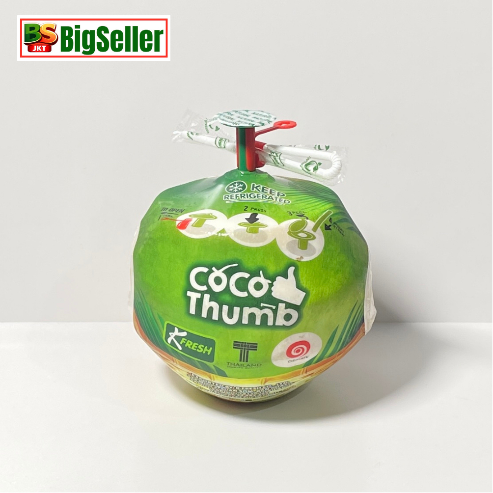 KELAPA MUDA THAILAND COCO THUMB PREMIUM QUALITY PER 1 BUAH