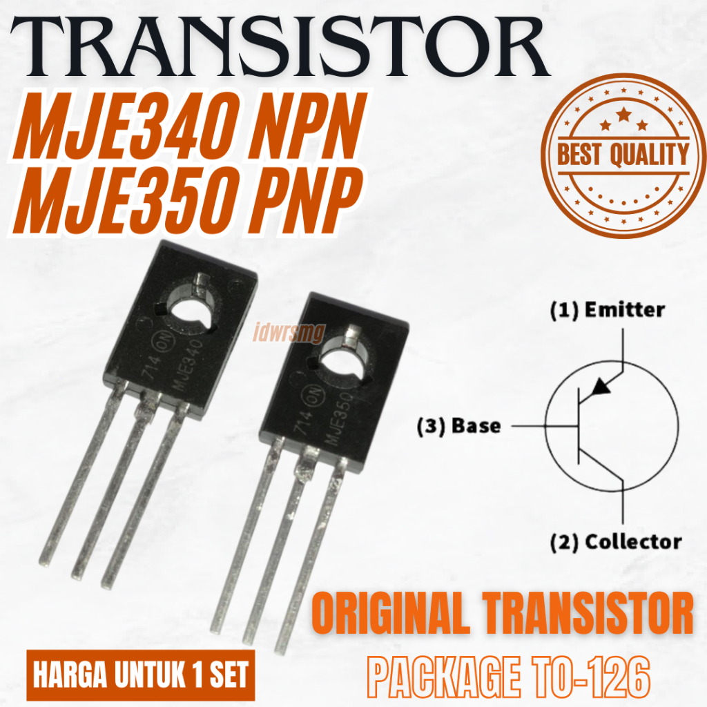 MJE340 MJE350 ASLI ORIGINAL ON TRANSISTOR MJE340 ATAU MJE 350 MJE 340 MJE 350