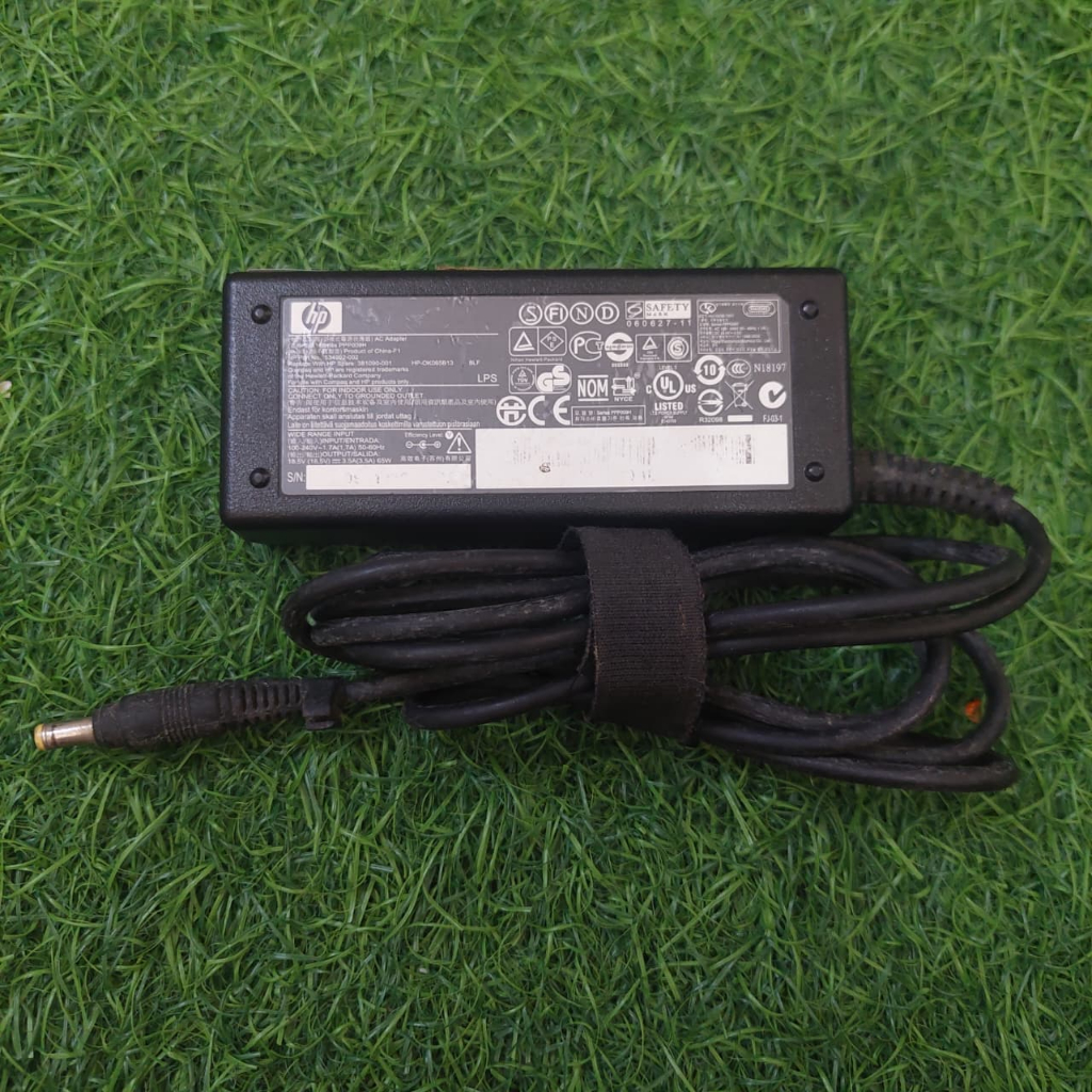 ADAPTOR CHARGER LAPTOP BEKAS HP 18.5V 3.5A