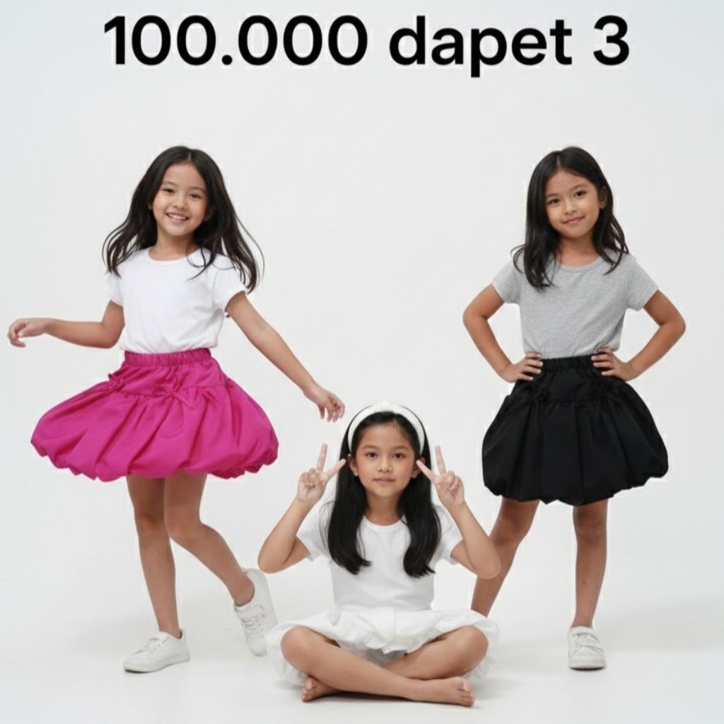 Rok Pendek Mini Korean Style Anak Murah Berkualitas