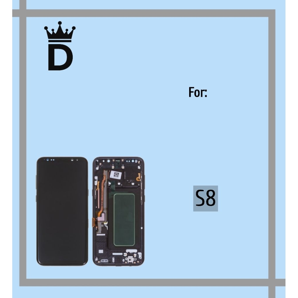 LCD TOUCHSCREEN SAMSUNG S8 FULLSET
