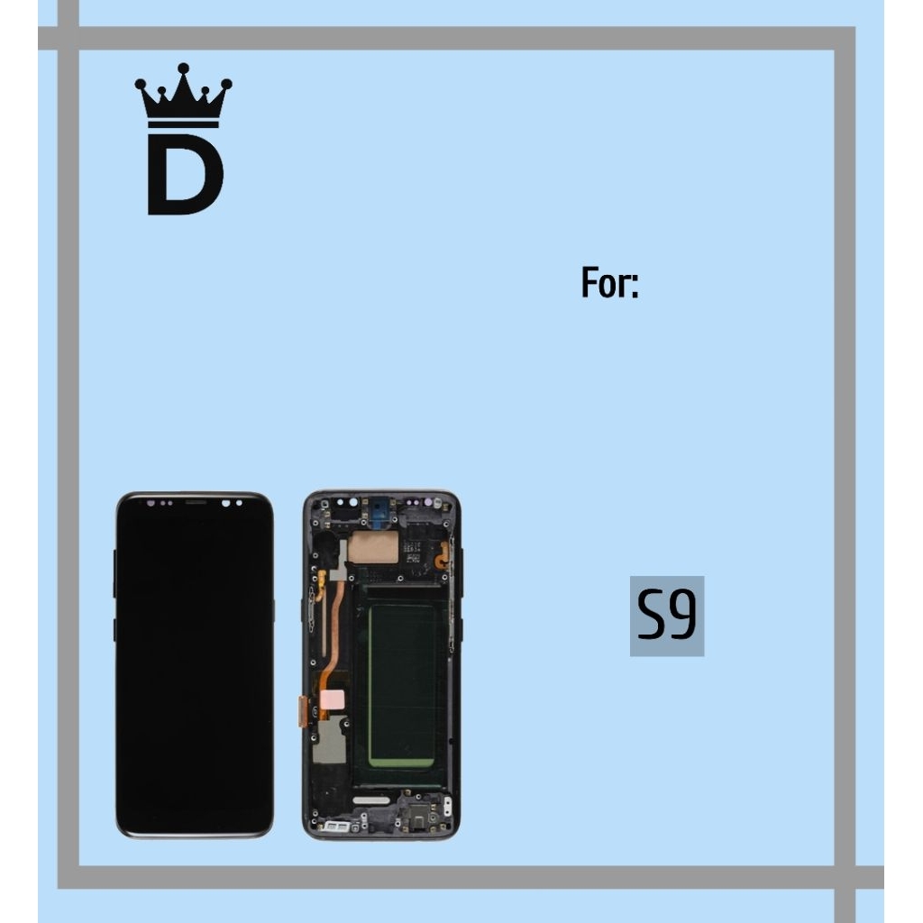 LCD TOUCHSCREEN OLED SAMSUNG S9 FULLSET