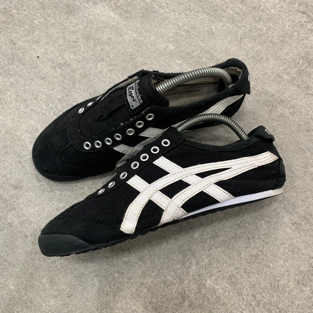 Onitsuka Tiger Mexico Slip On Black Grey