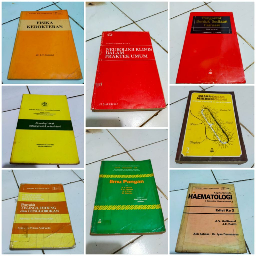 Ori Neurologi anak dalam praktek sehari hari / Kapita selekta Haematologi / Penyakit Telinga Hidung 