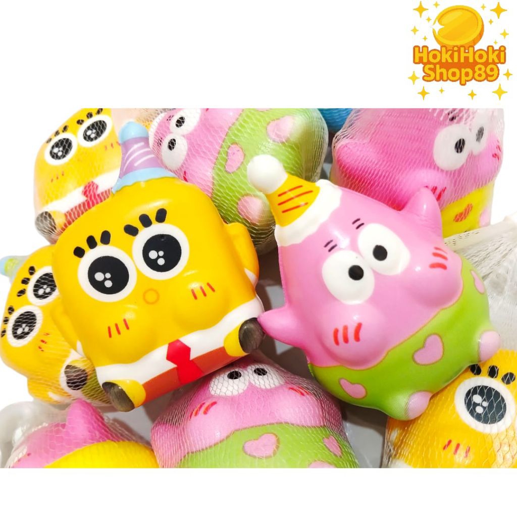 Mainan Squishy Spongebob Patrick/Mainan Penghilang Stress