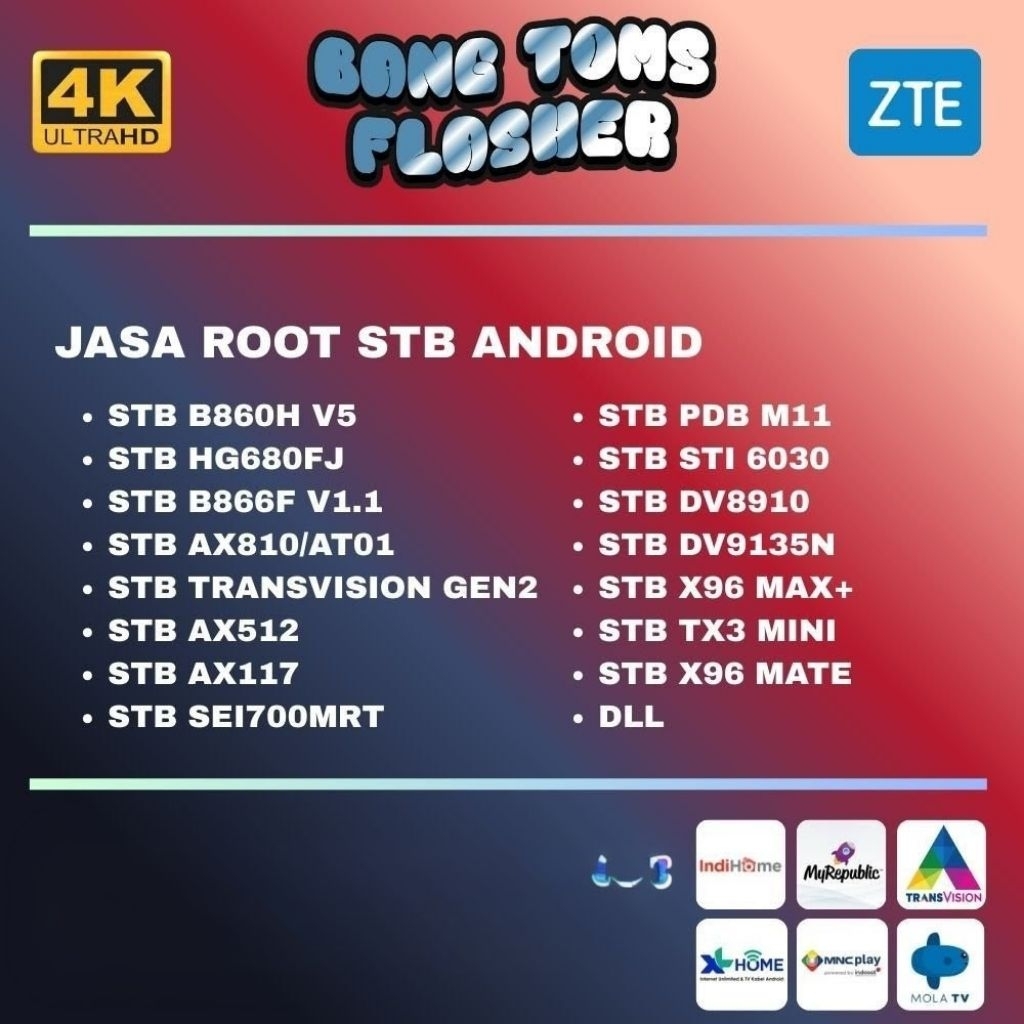 JSA ROOT & UNLOCK STB ANDROID - FULL APLIKASI - SIAP PAKAI