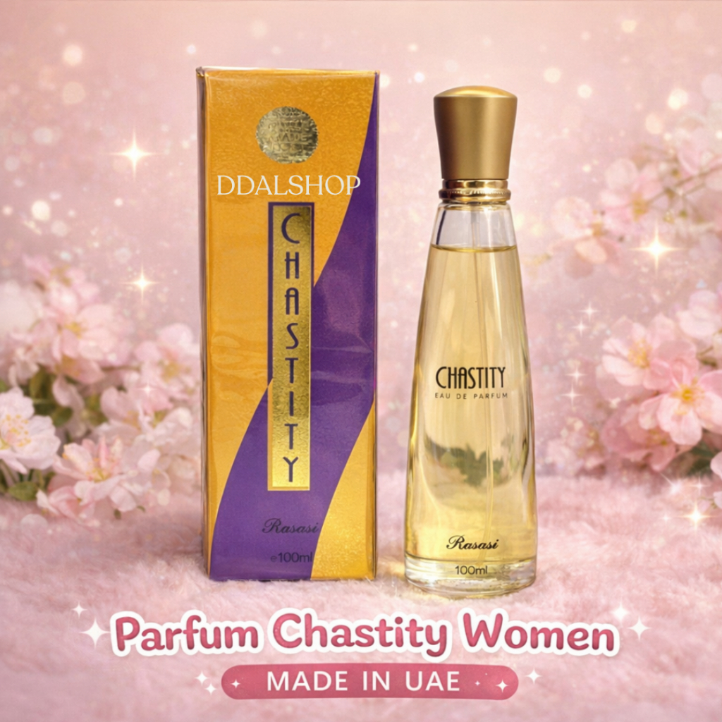 Parfum Wanita Tahan Lama CHASTITY Parfume Arab Spray EDP 5ml 10ml 100ml Made In UAE