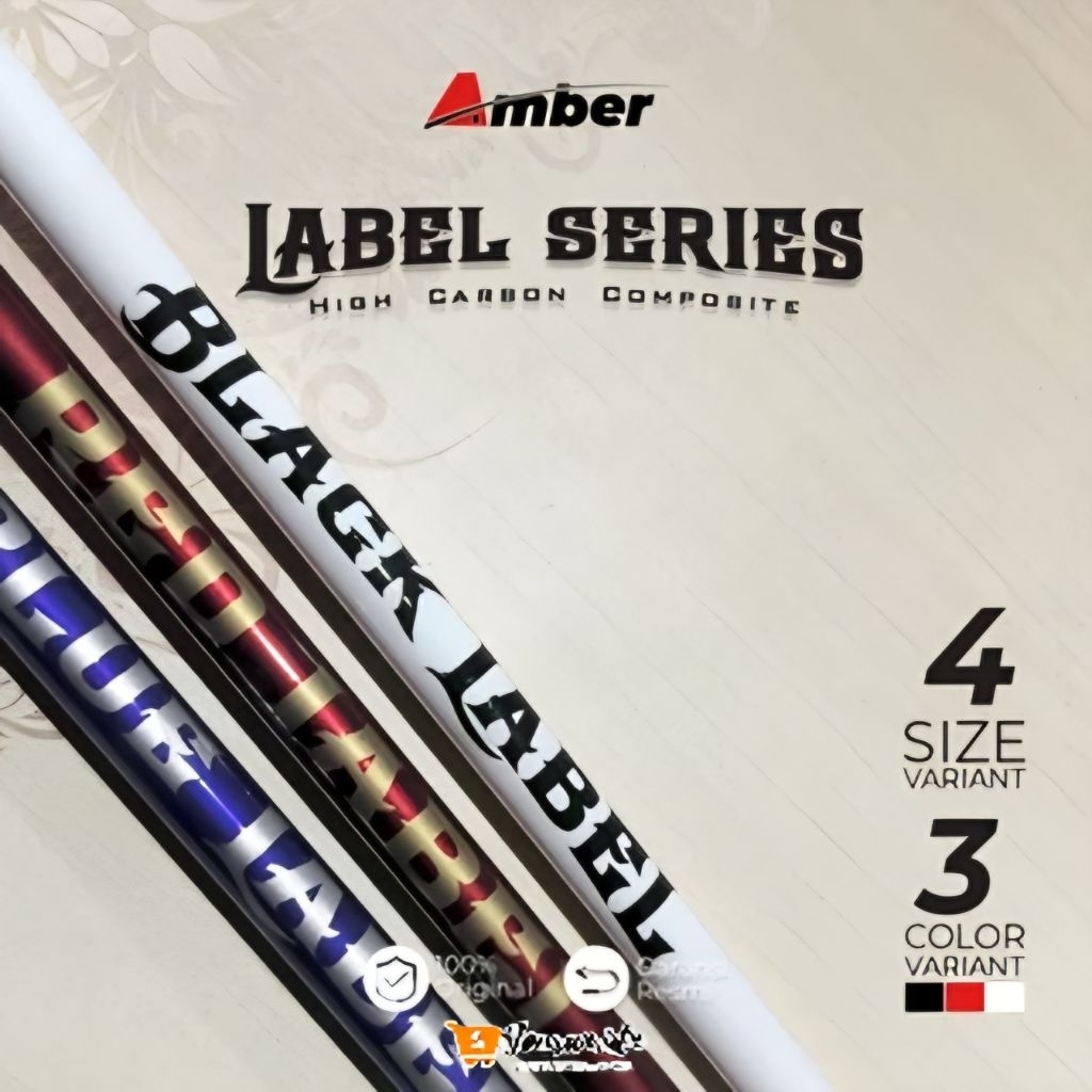 Joran Tegek Amber Label Series Black Red Blue 210 240 270 FREE PIPA