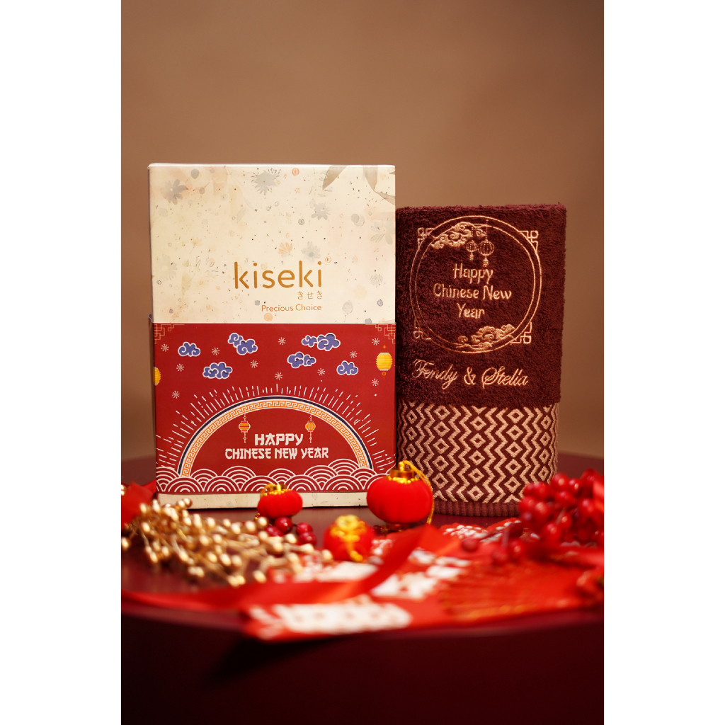 Kiseki Premium Gift - Nami special Chinese New Year Gift / Hampers IMLEK (Single Towel)