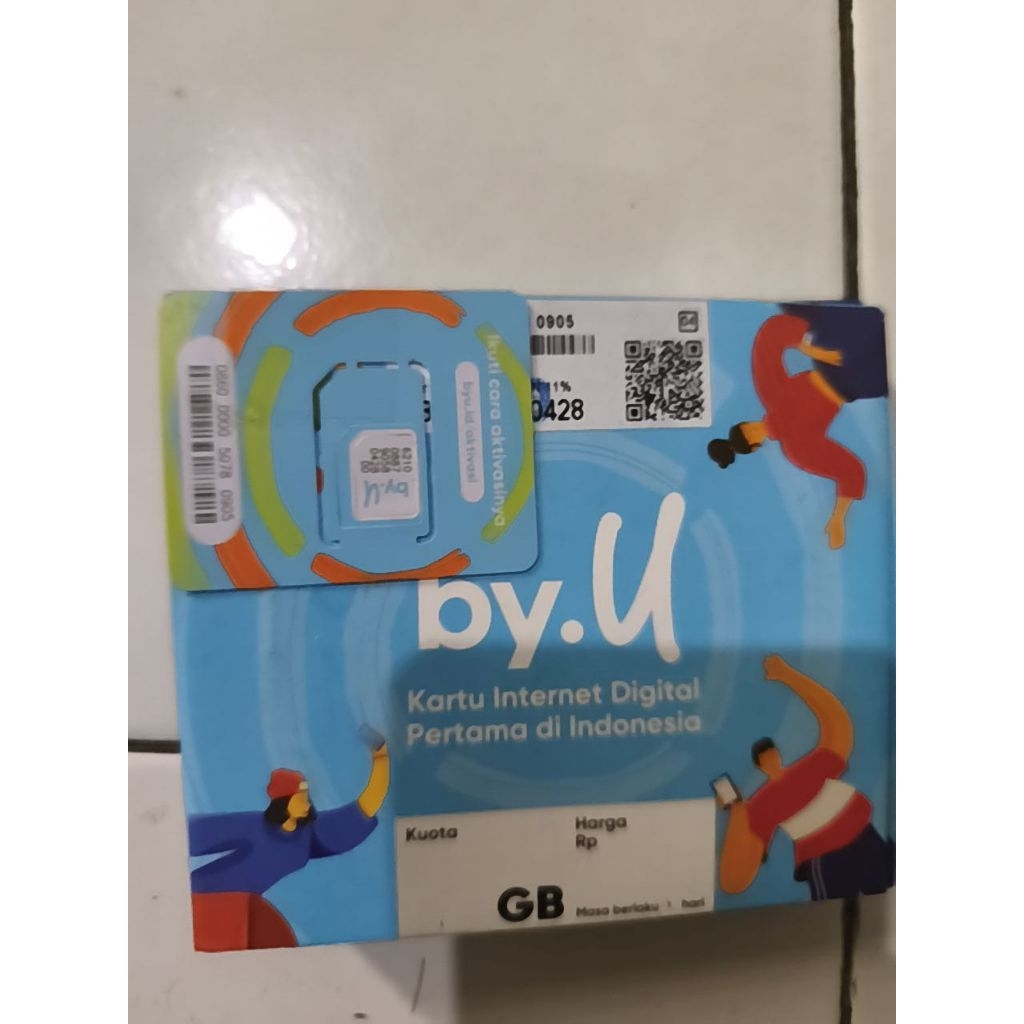 Kartu Perdana ByU murah