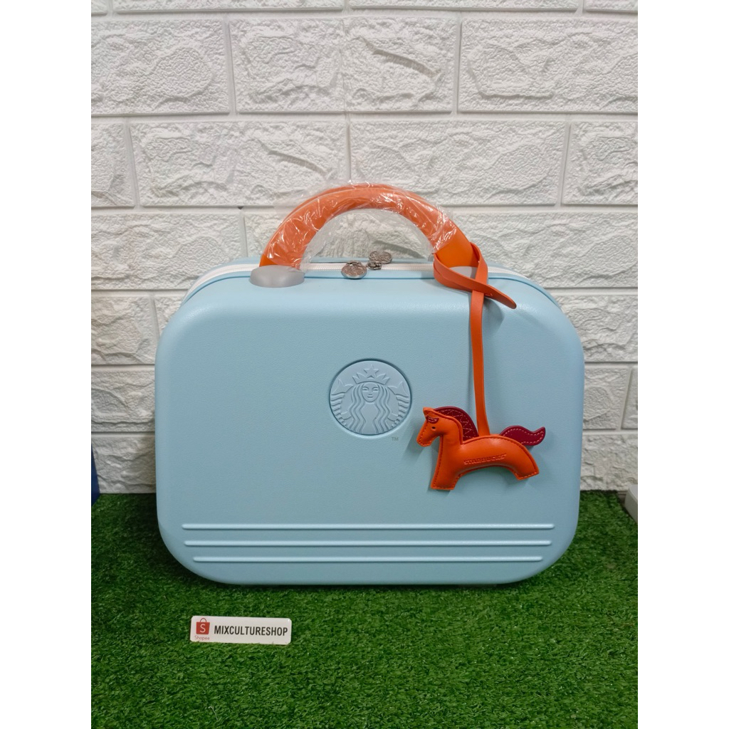 Starbucks Korea hard case bag horse 2026 edition