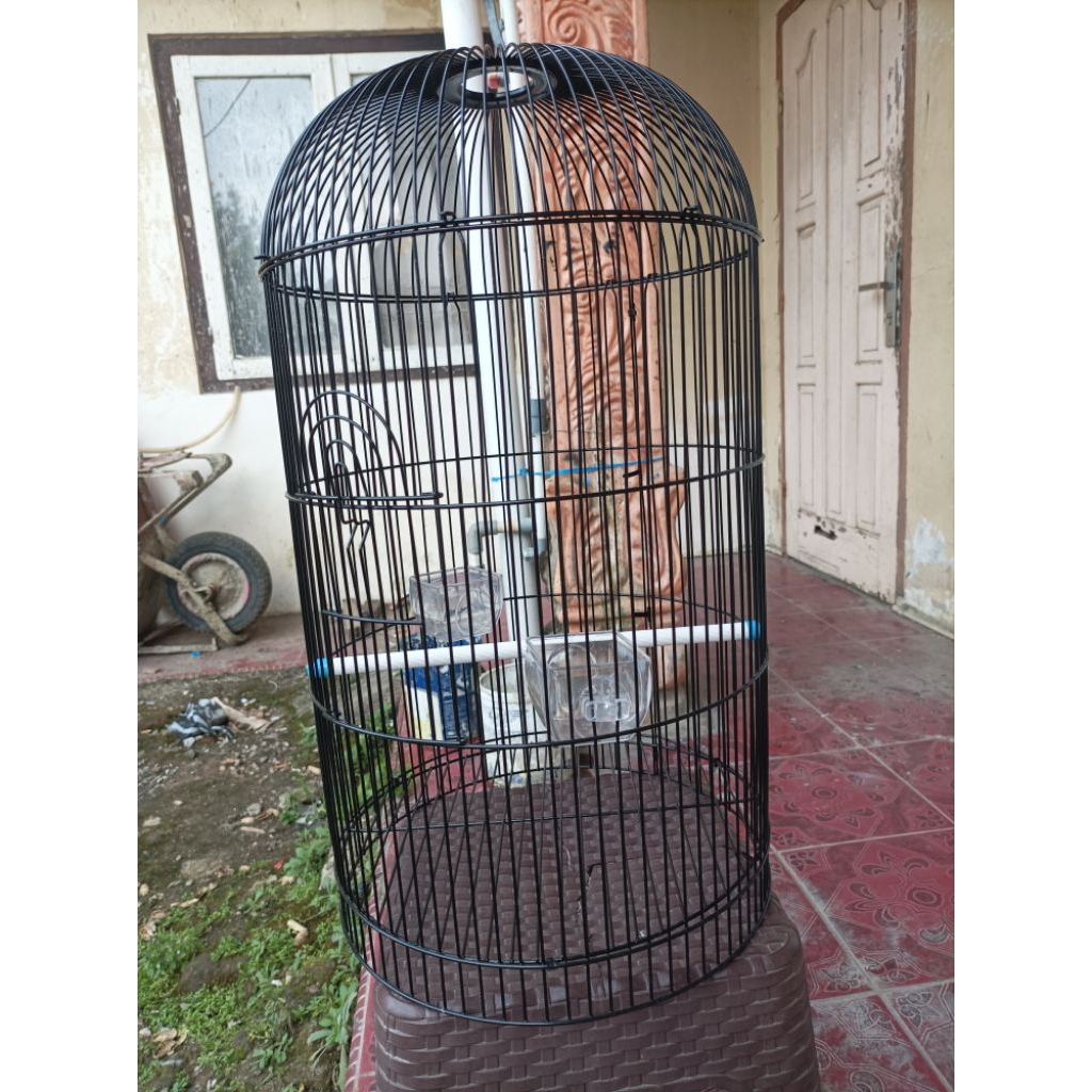 jeruji sangkar lovebird diameter 33cm impor,ruji besar dan lentur kualitas di atas dragon.merk sweet