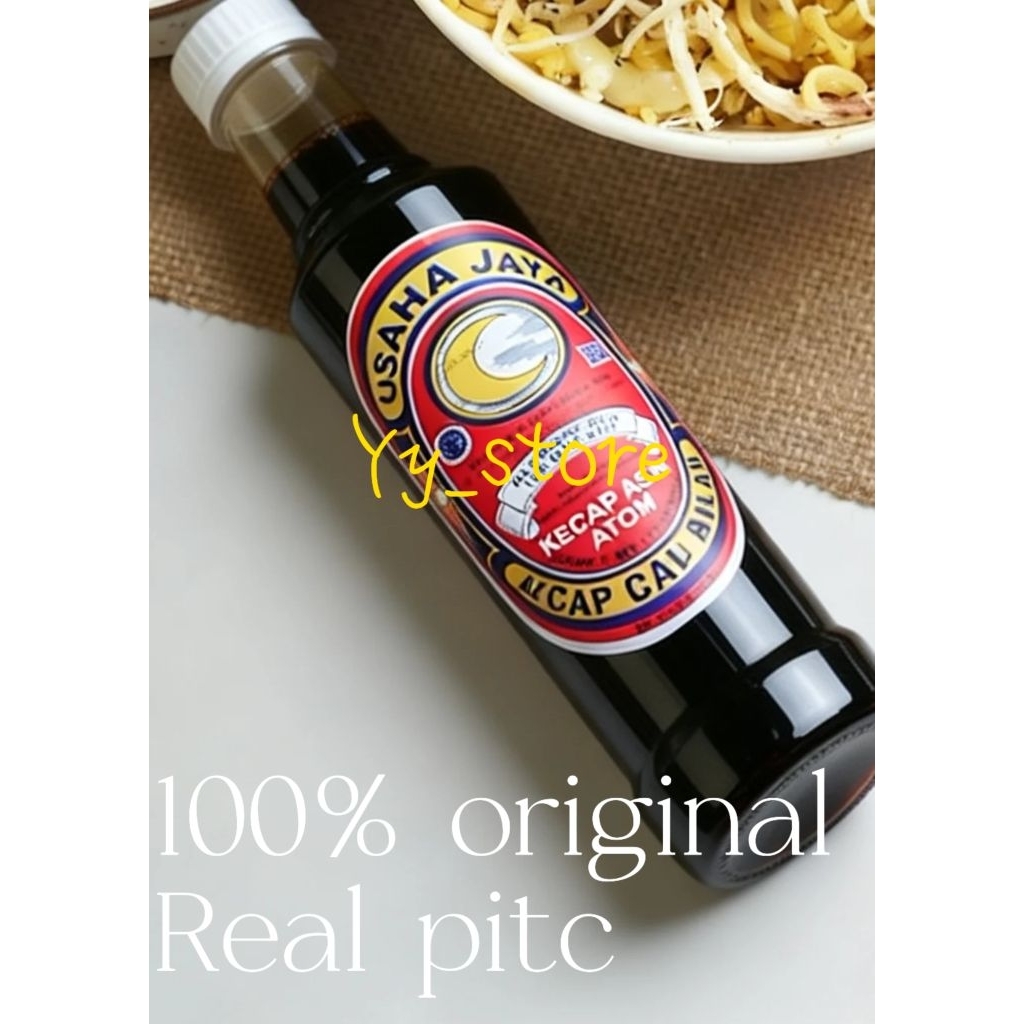 KECAP ASIN CAP BULAN (kecap asin atom) 500ml