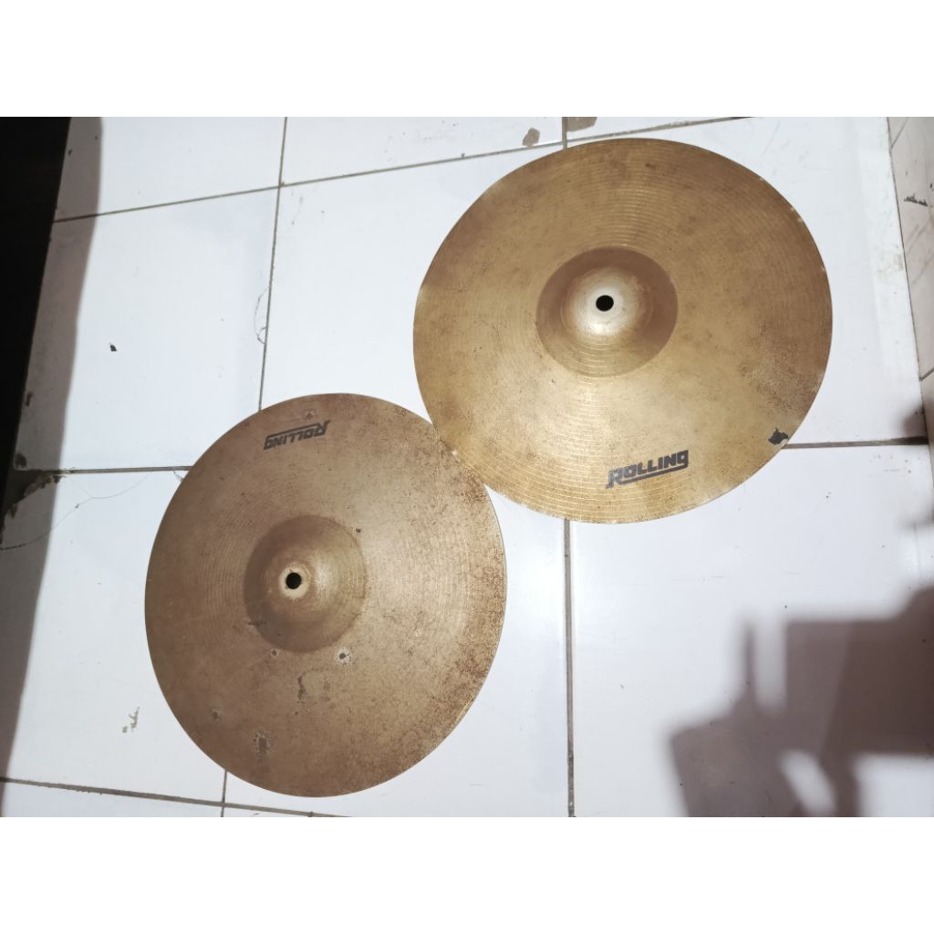 Cymbal hihat rolling 14"