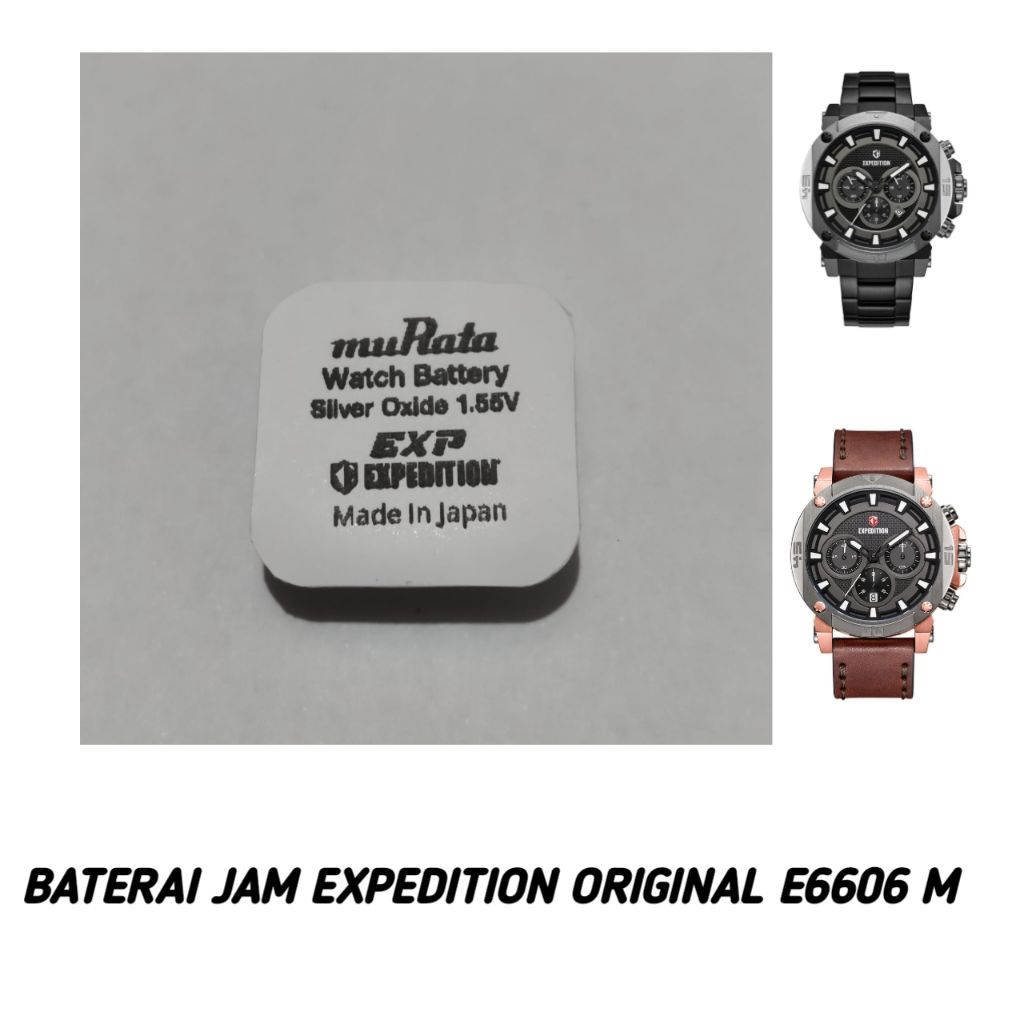 Baterai Jam Expedition original E6606 M