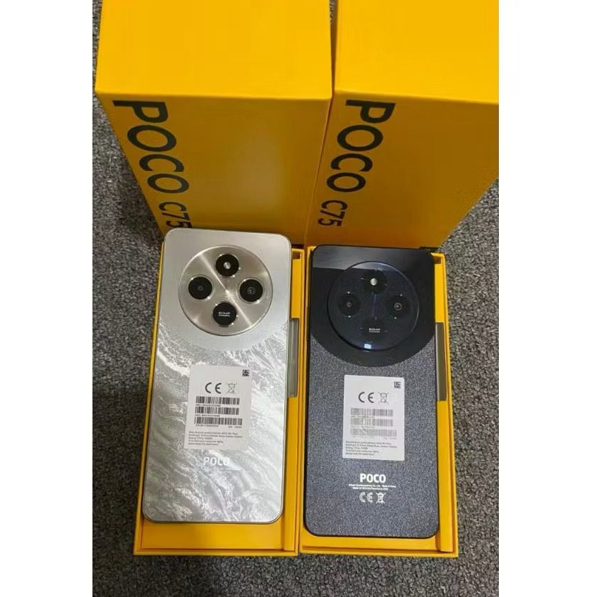 [BEKAS] PROMO BIG SALE Handphone Poco C75 NFC 8/256GB Fullset Bergaransi