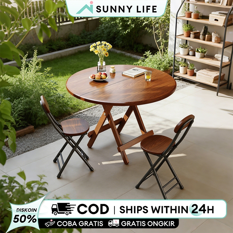 Meja Lipat Meja Makan Lipat Meja Balkon Lipat Meja Taman Lipat Meja Lipat Bulat Meja Lipat portable