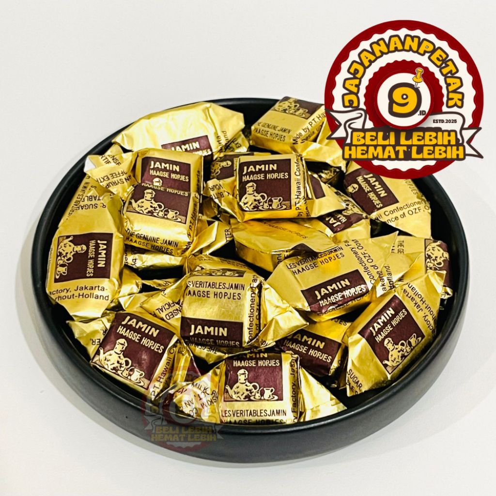 HAAGSE HOPJES JAMIN - Permen Kopi | Permen Kopi Haagse Hopjes Jamin | Haagse Hopjes Jamin Coffee Can