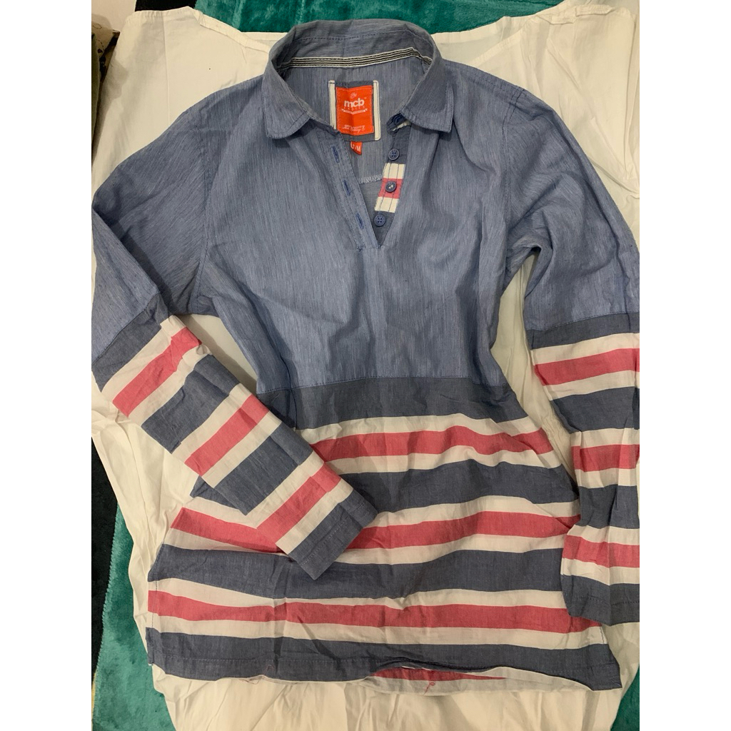 preloved kemeja mcb