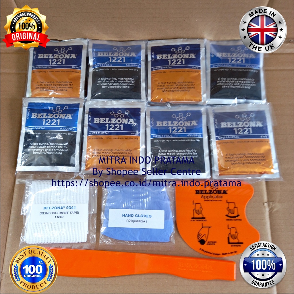BELZONA 1221 SUPER E-METAL (SET STANDARD) 100% Jaminan Keaslian dari Belzona Limited - United Kingdo