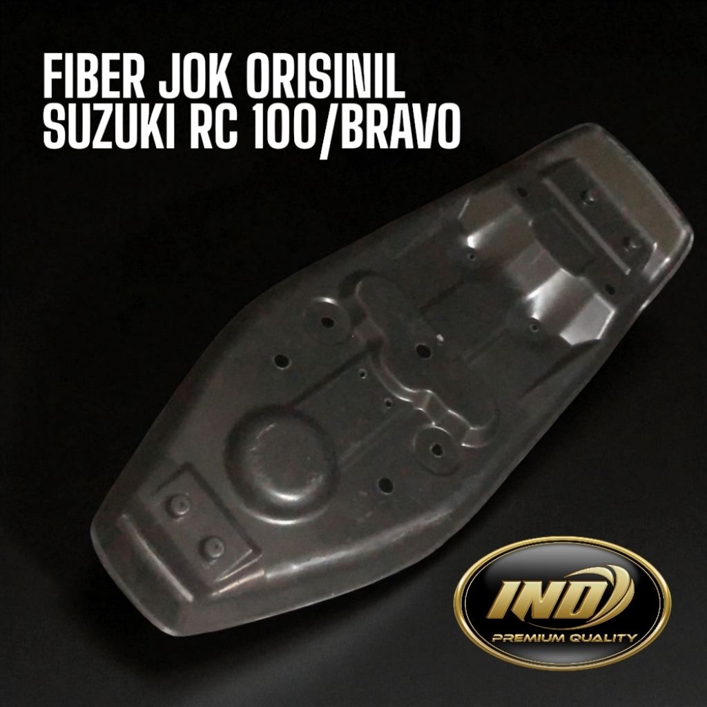 FIBER JOK RC 100 ORISINIL TULANG JOK MOTOR SUZUKI RC 100/BRAVO ORI PLAT JOK RC 100 NARITA