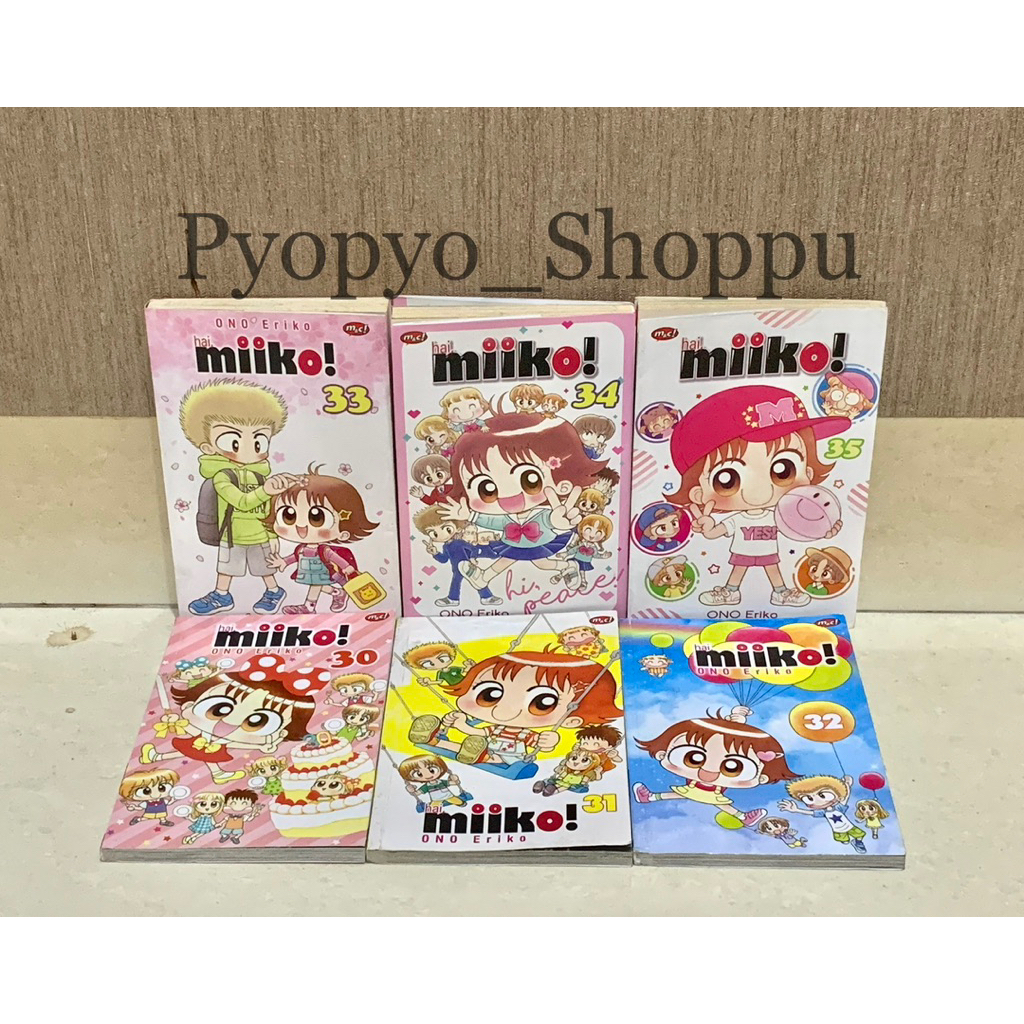 Komik Manga Set Hi Miiko 30,31,32,33,34,35