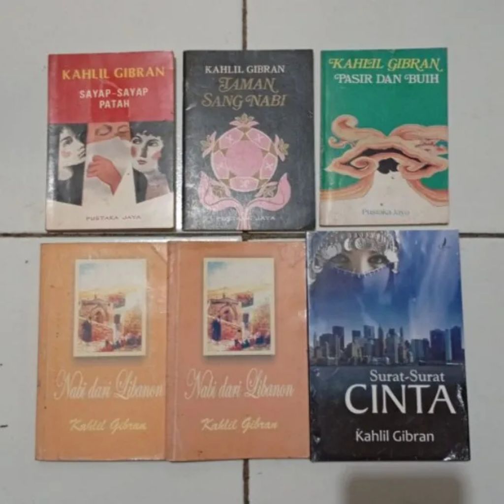 Novel Sastra KAHLIL GIBRAN Original Bekas