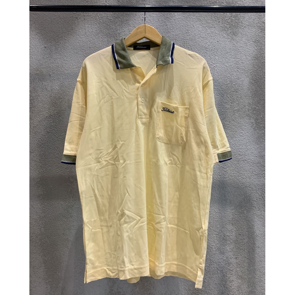 Titleist Golf Poloshirt / Kaos Kerah Titleist Original